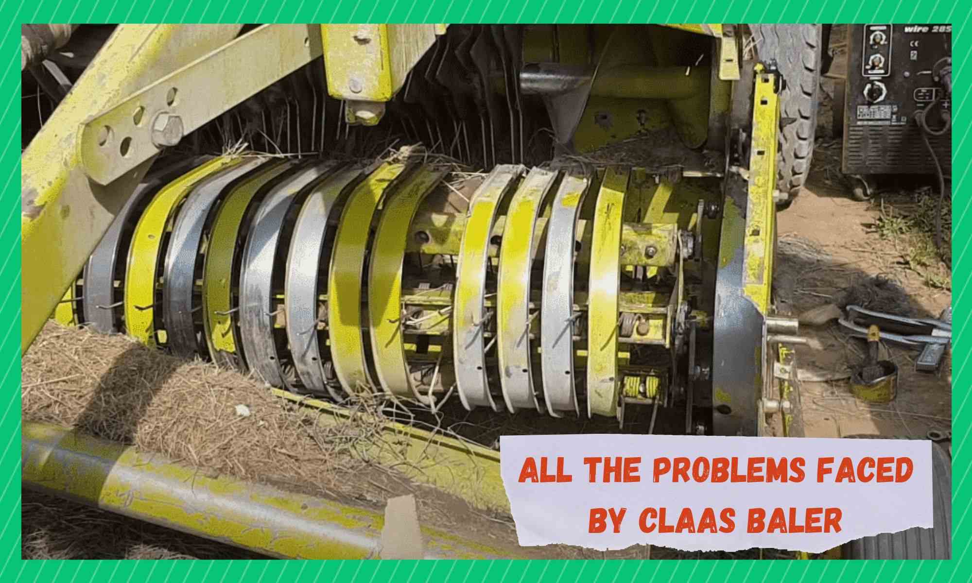 claas baler problems