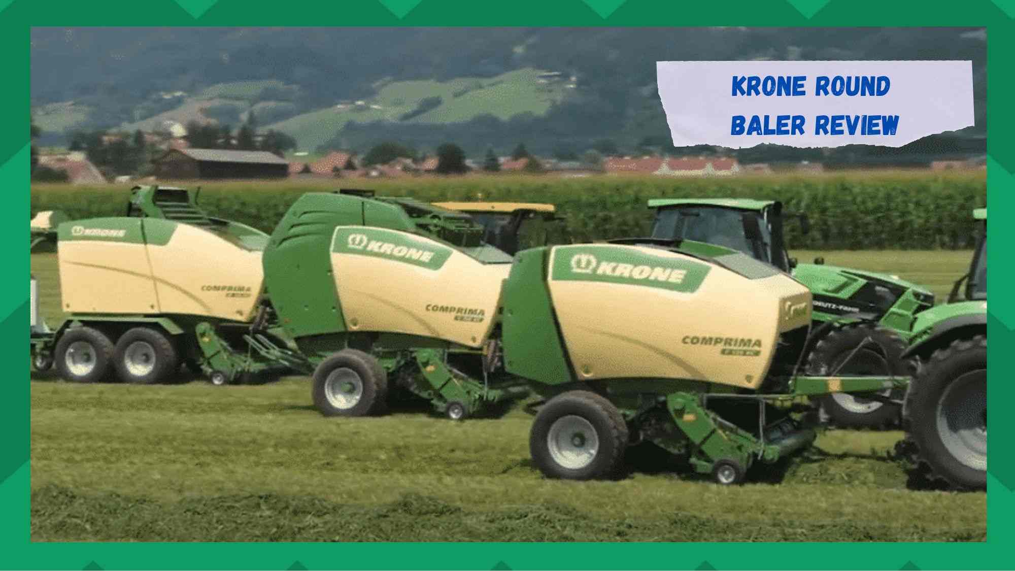 krone round baler review