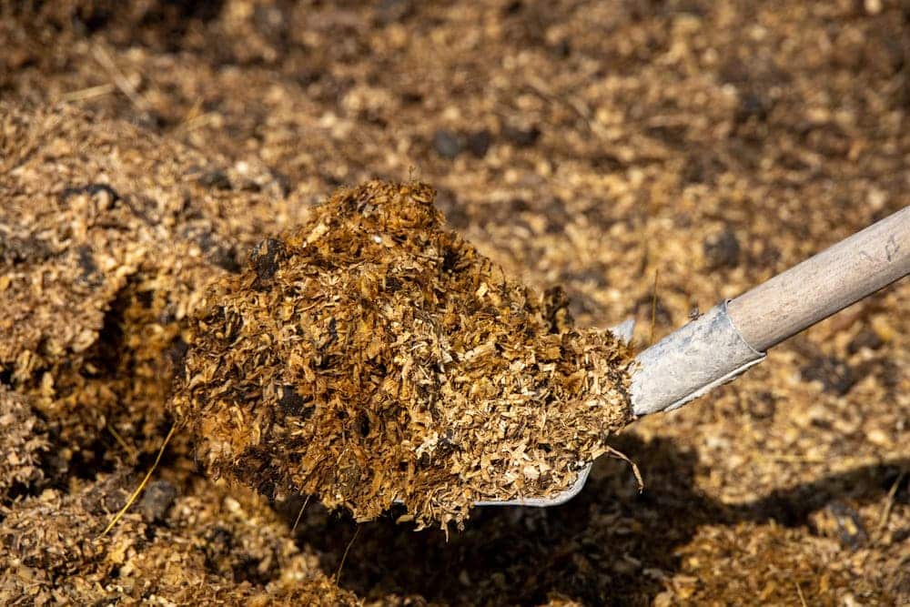how to compost sawdust