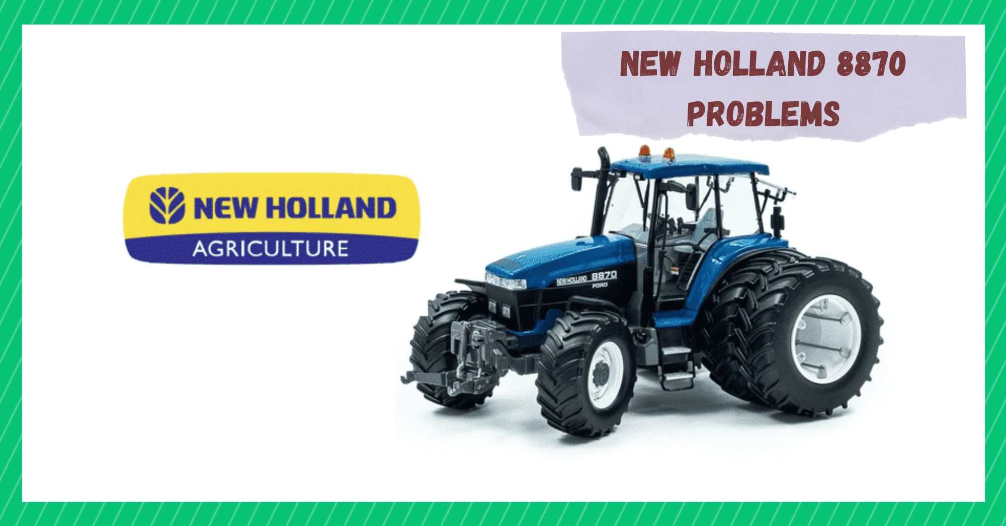 new holland 8870 problems