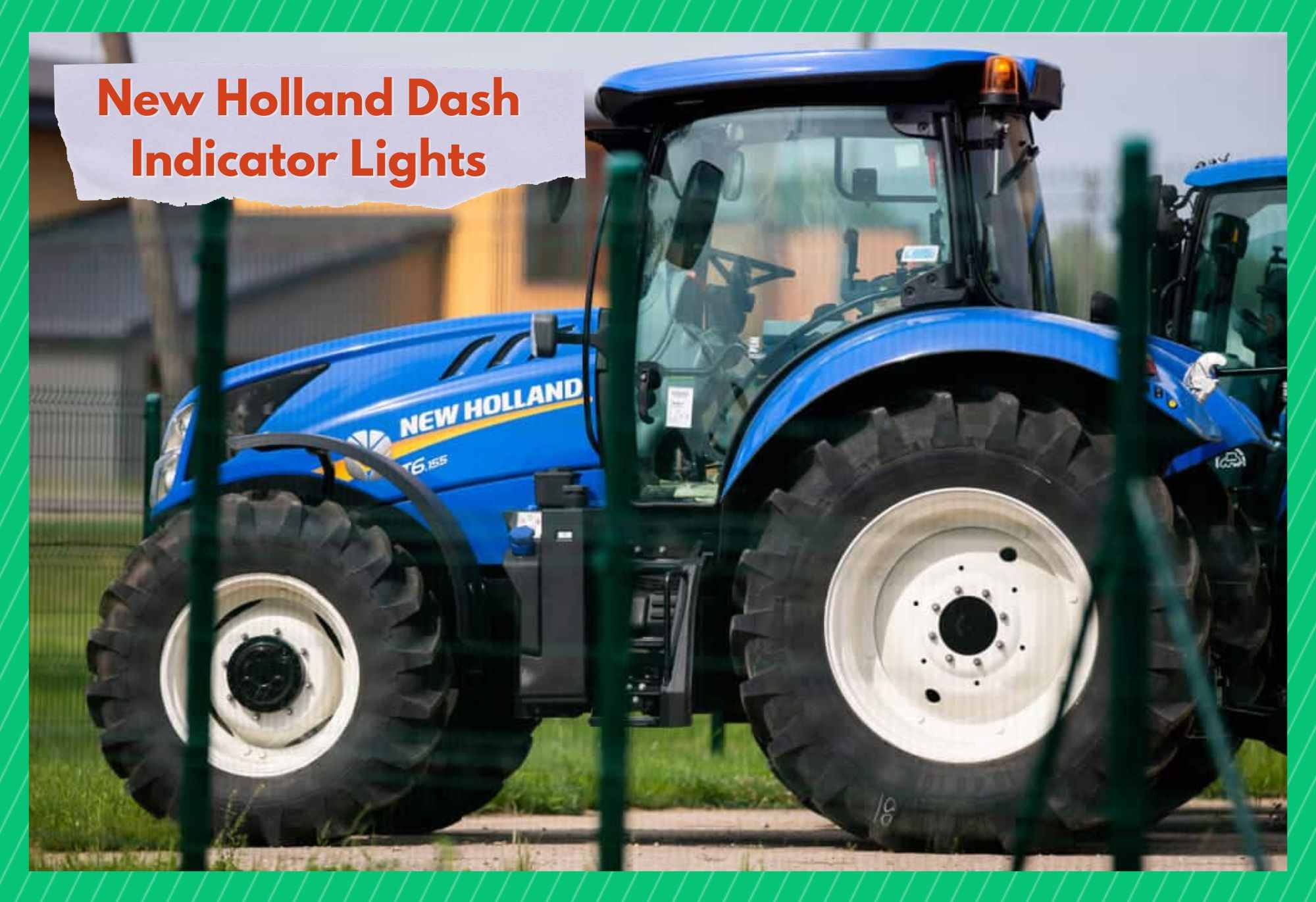 new holland dash indicator lights