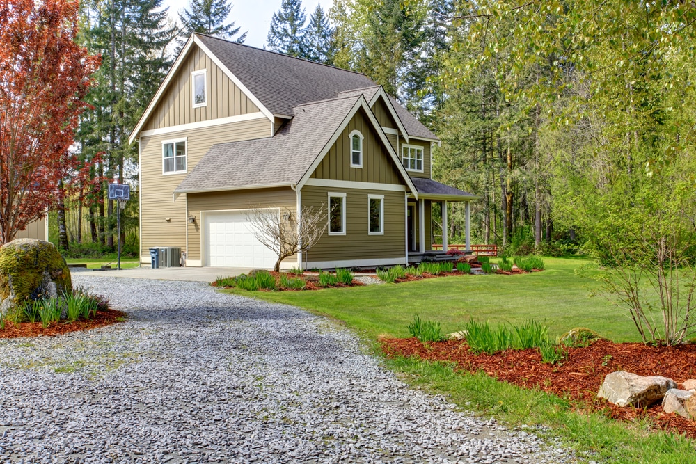 gravel driveway