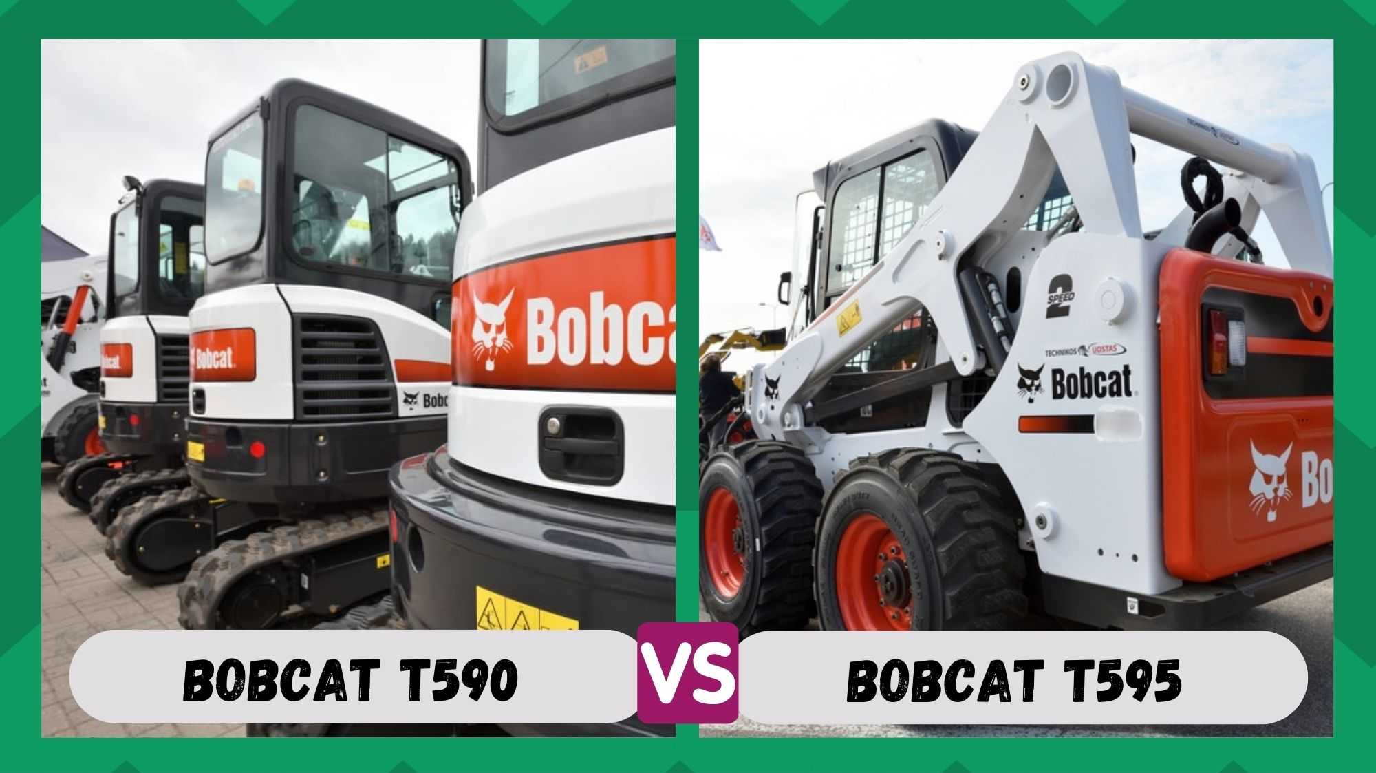 bobcat t590 vs t595
