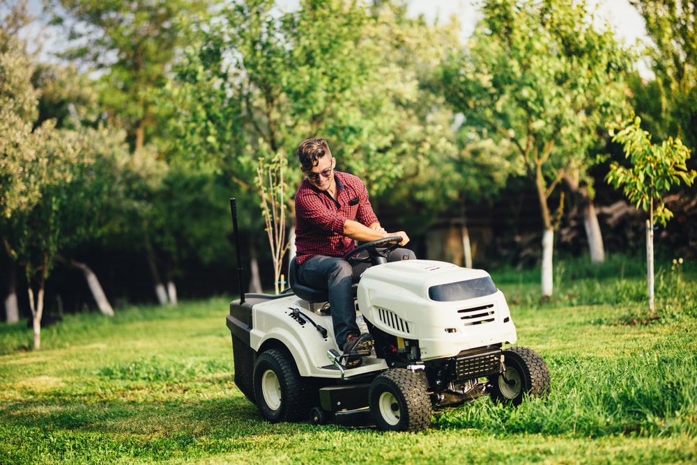 how to store lawn tractor for the winter