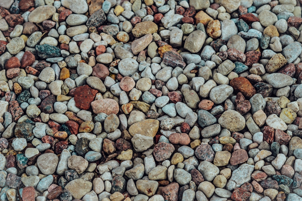 how to keep landscape rocks clean