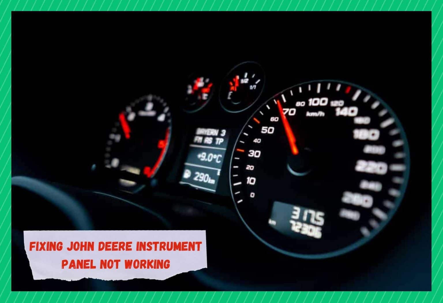 10 Ways To Fix John Deere Instrument Panel Not Working Farmer Grows