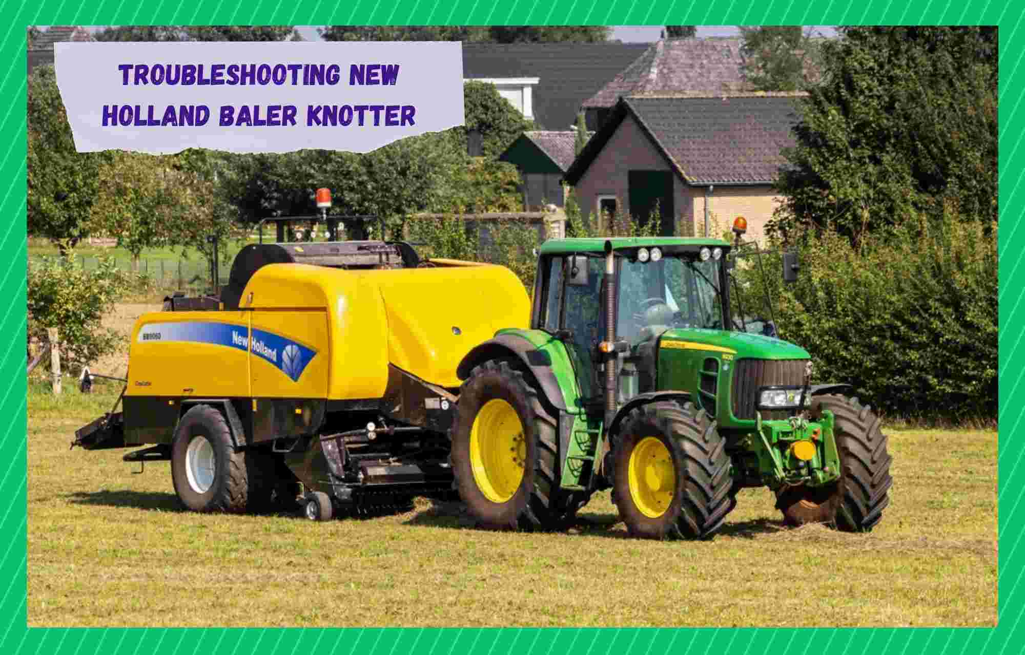 new holland baler knotter troubleshooting