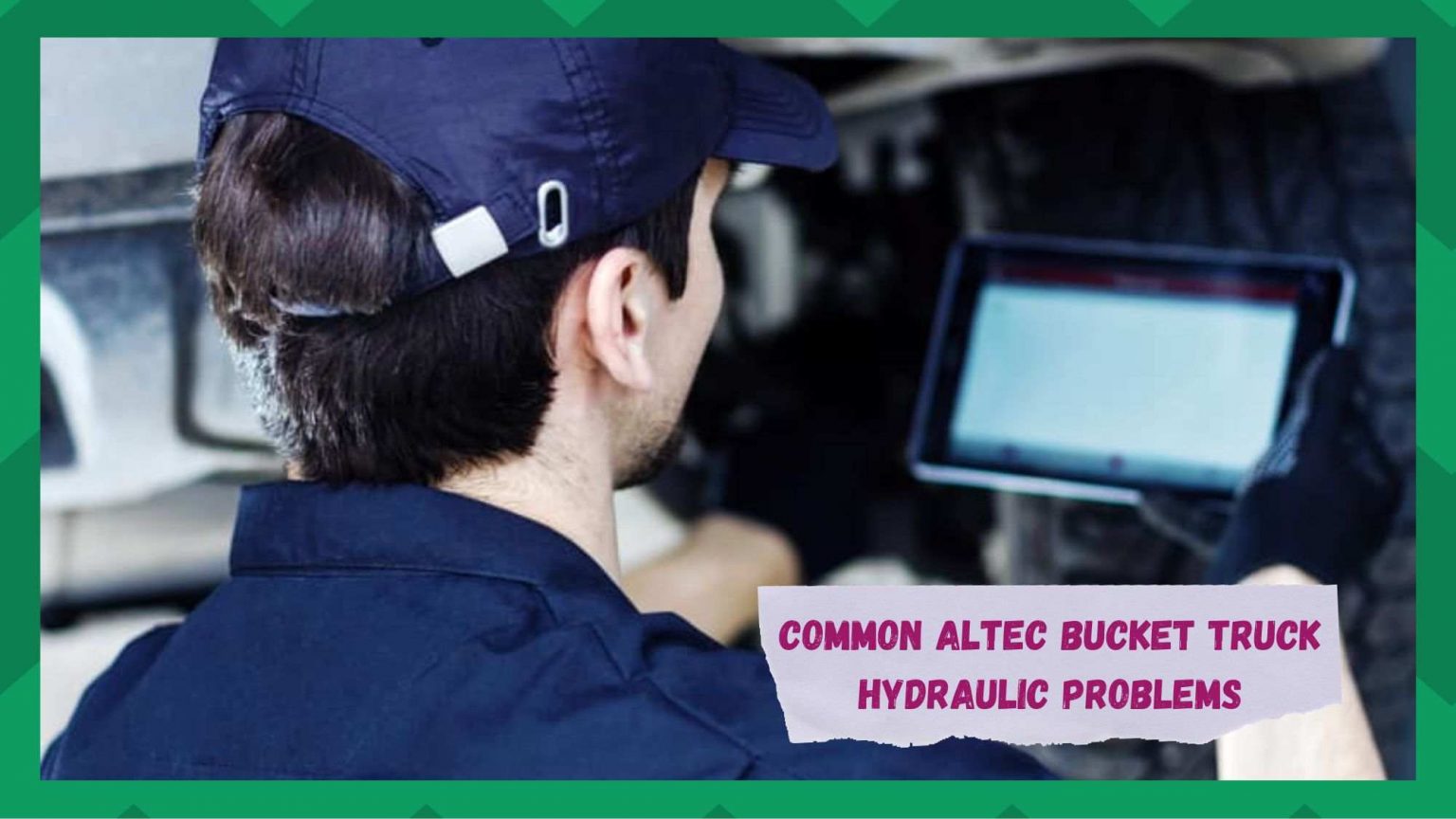 4 Quick Fixes For Altec Bucket Truck Hydraulic Problems Farmer Grows