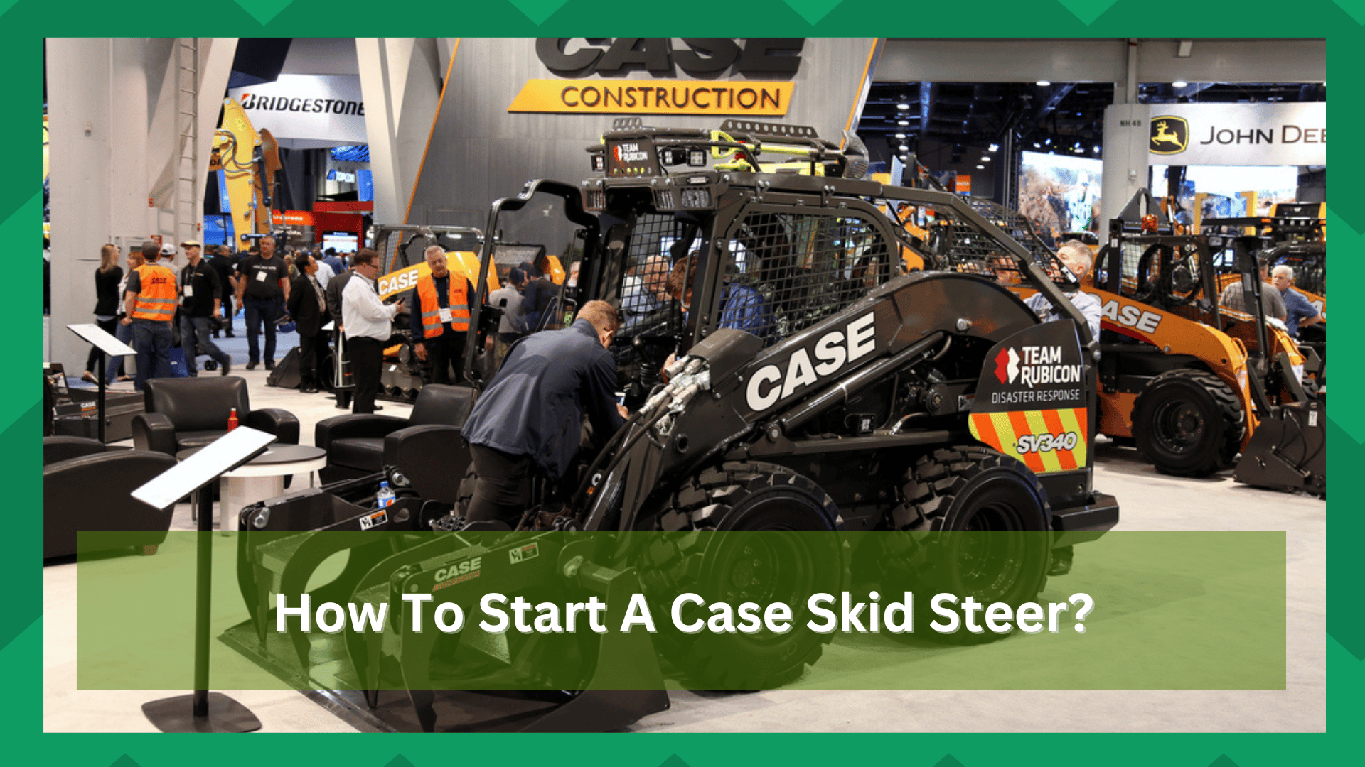 how to start a case skid steer
