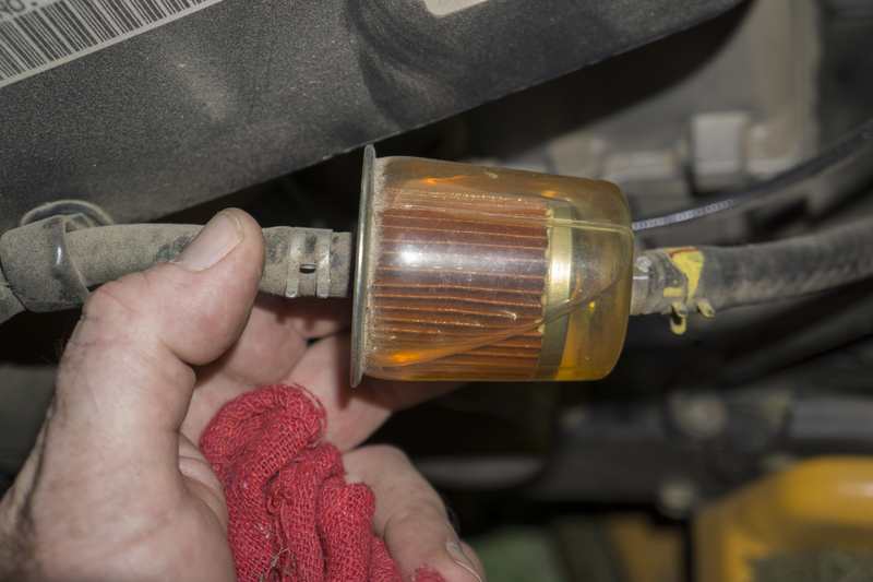 a fuel filter cannot last a lifetime