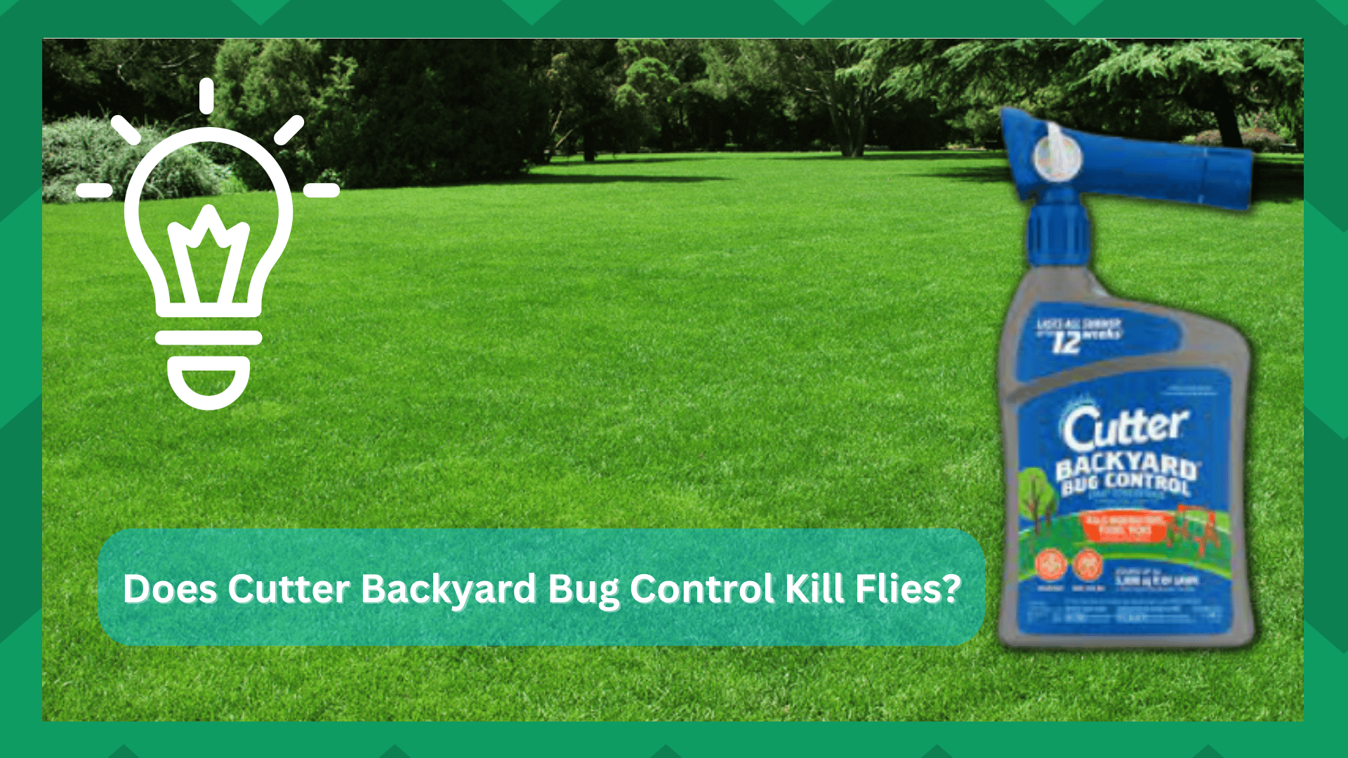 Does Cutter Backyard Bug Control Kill Flies