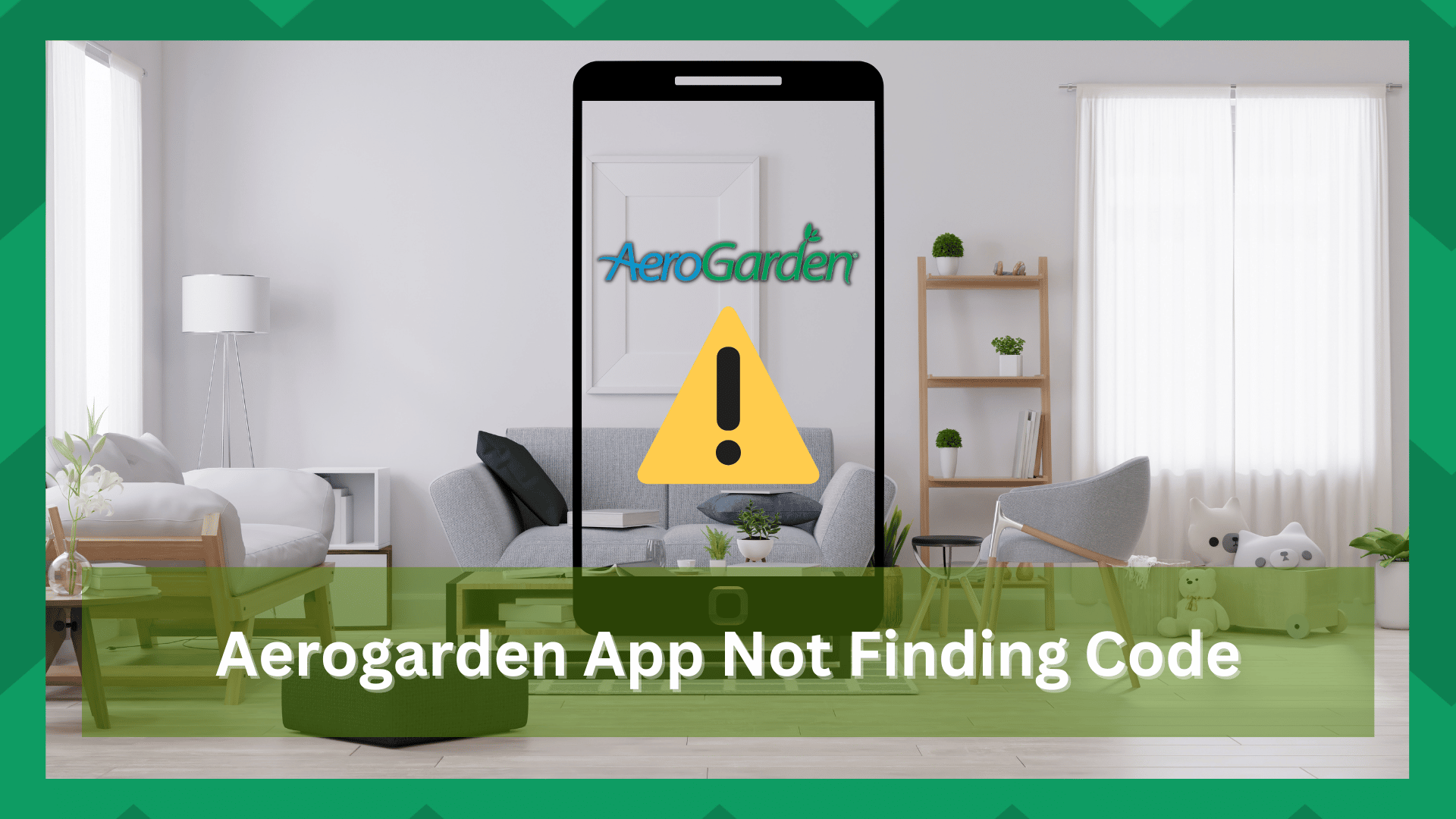 aerogarden app not sending code