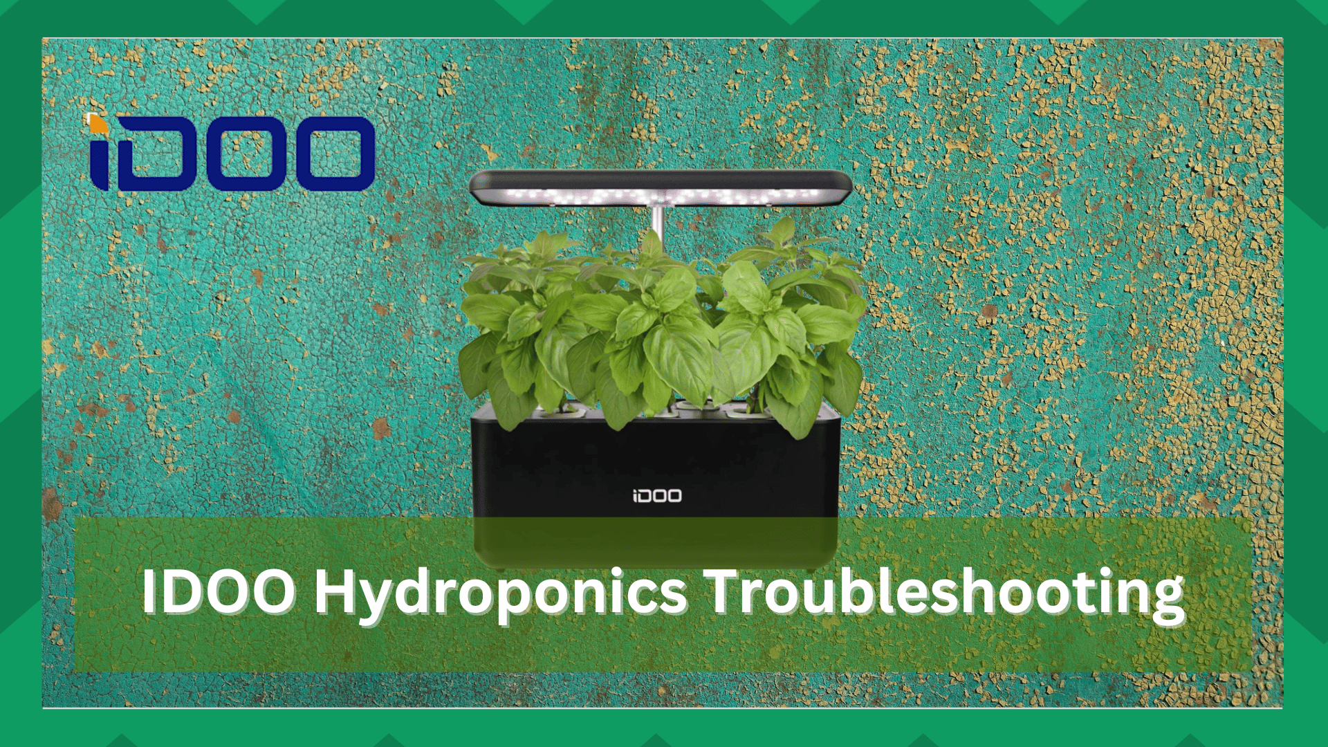 idoo hydroponics growing system troubleshooting