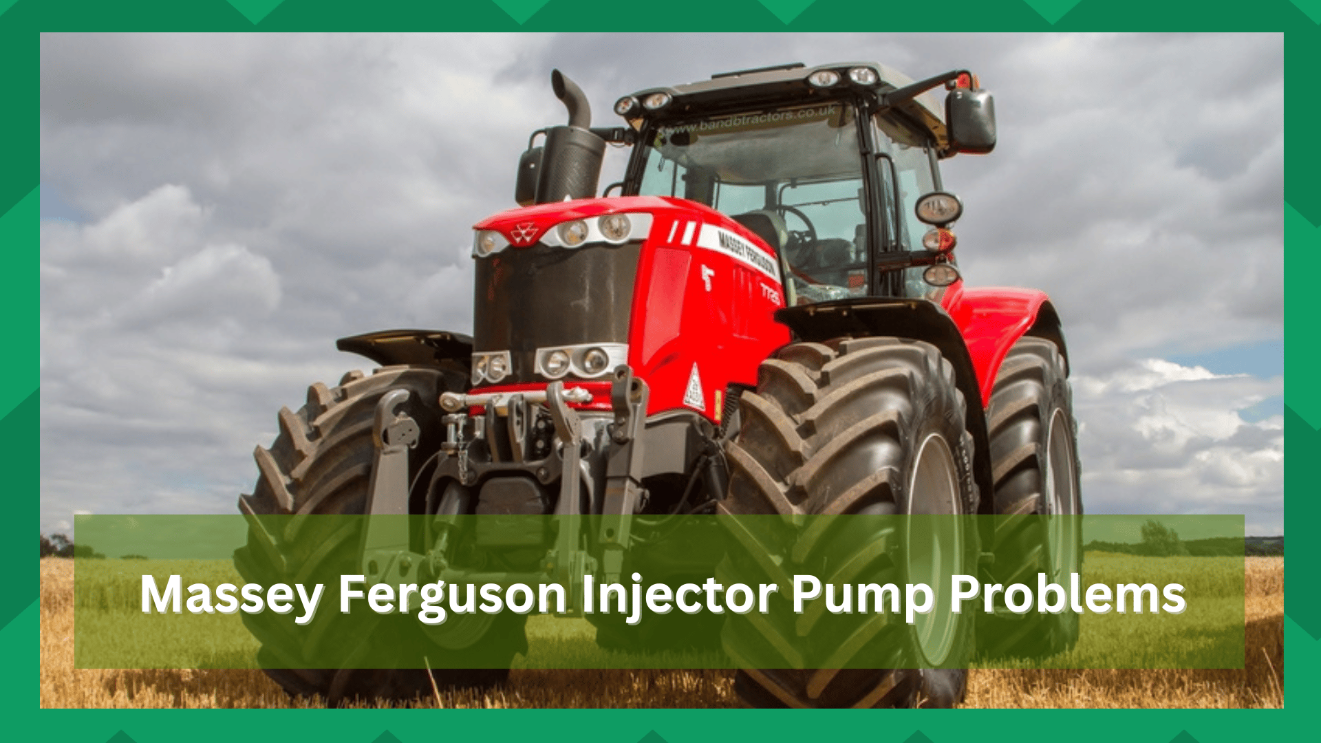 massey ferguson injector pump problems