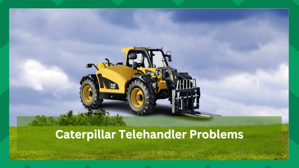 caterpillar telehandler problems