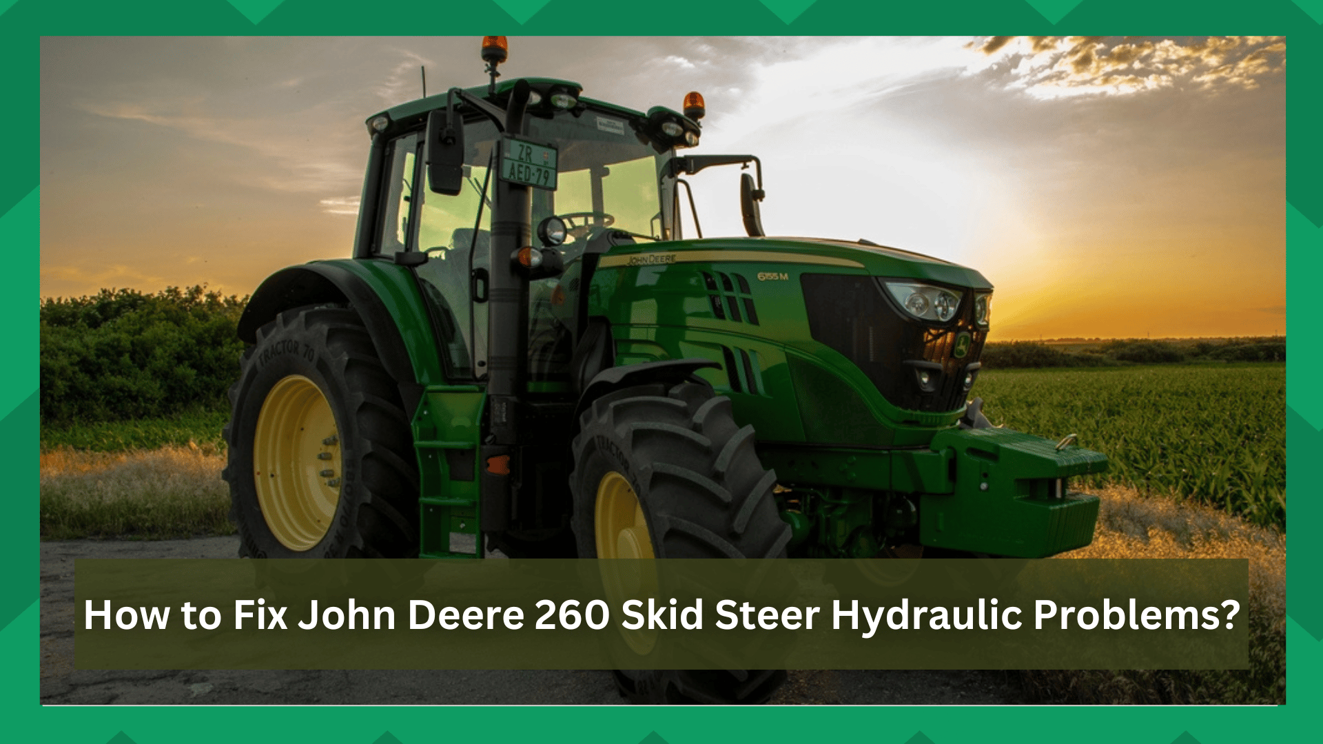 john deere 260 skid steer hydraulic problems