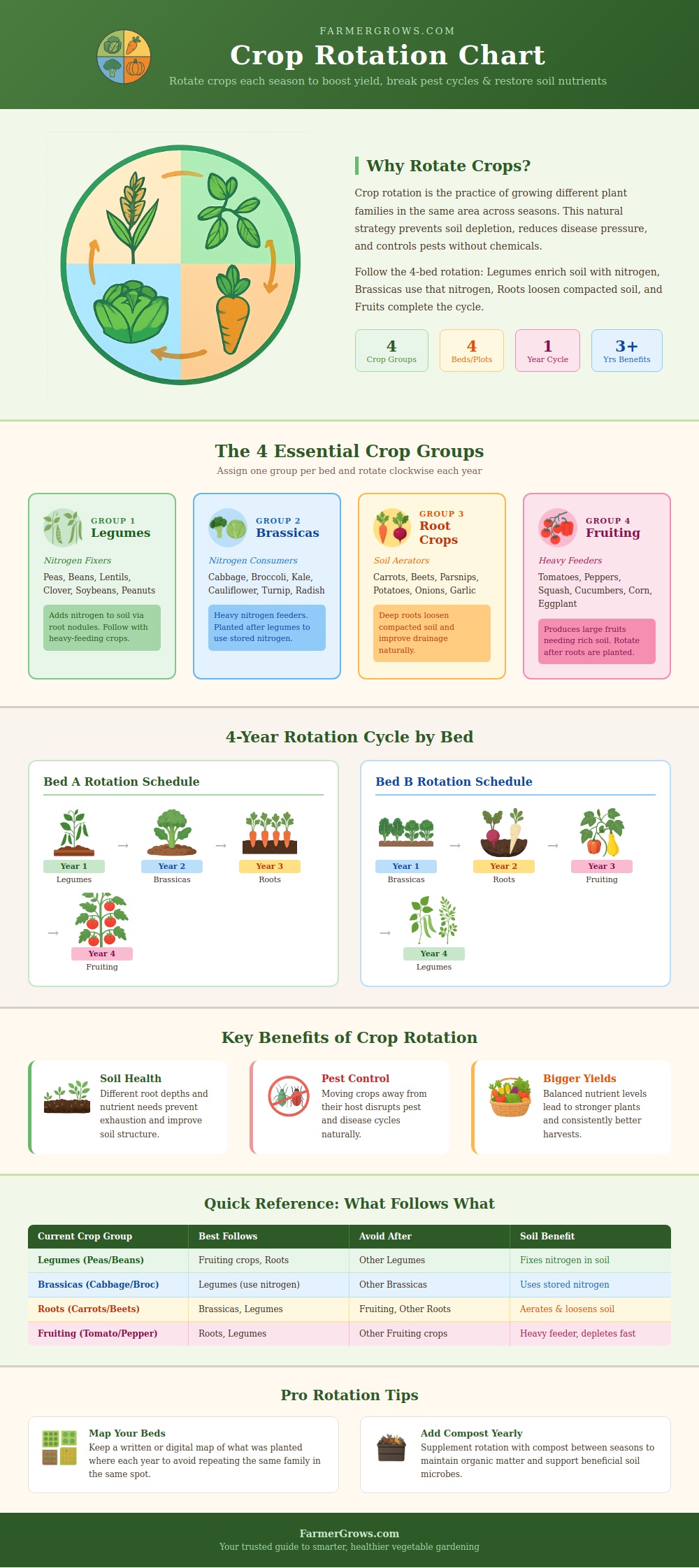 Crop Rotation Chart