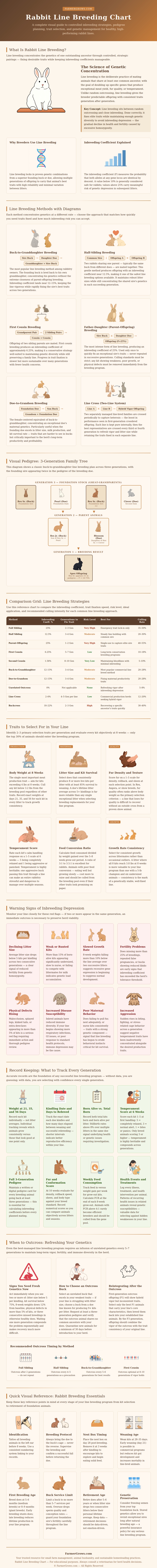 Rabbit Line Breeding Chart