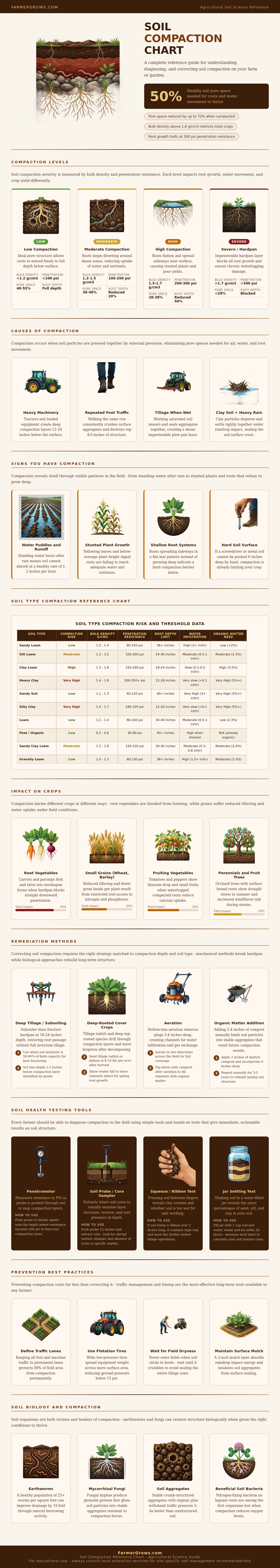 Soil Compaction Chart