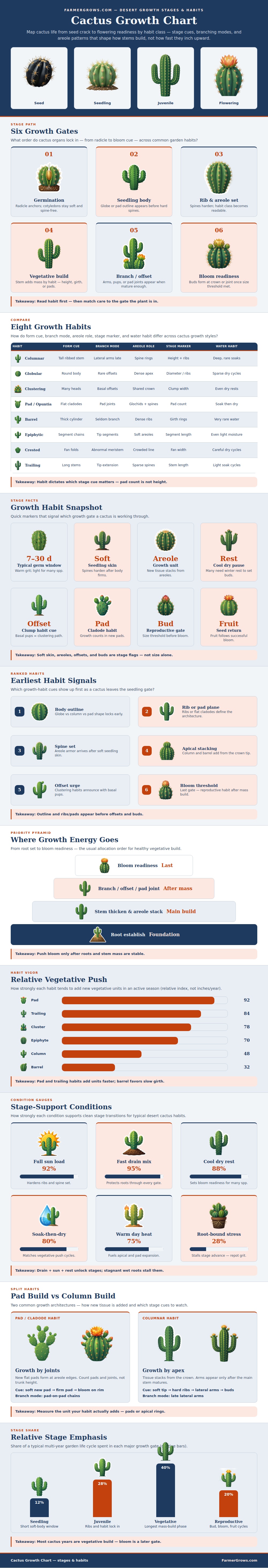 Cactus Growth Chart