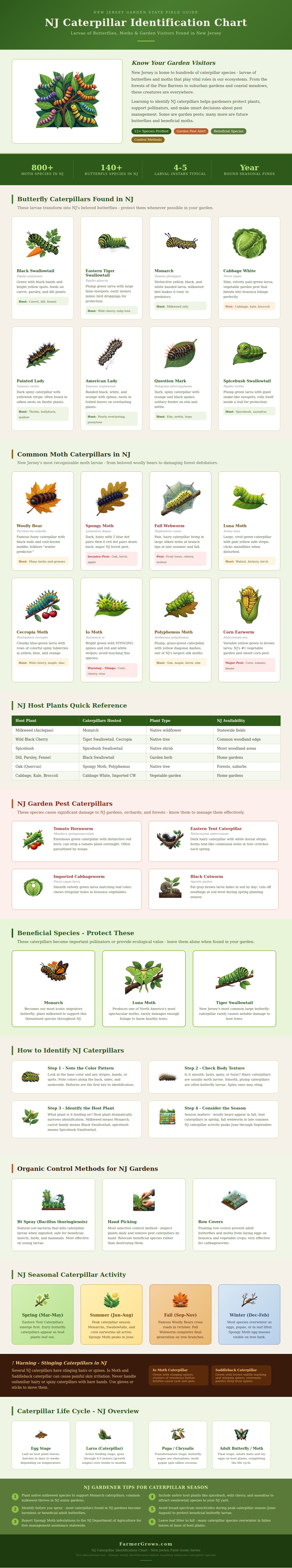 Nj Caterpillar Identification Chart
