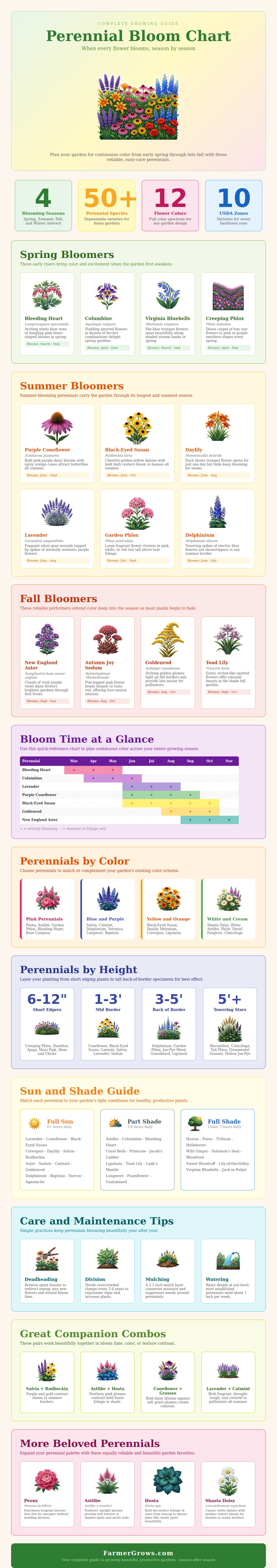 Perennial Bloom Chart