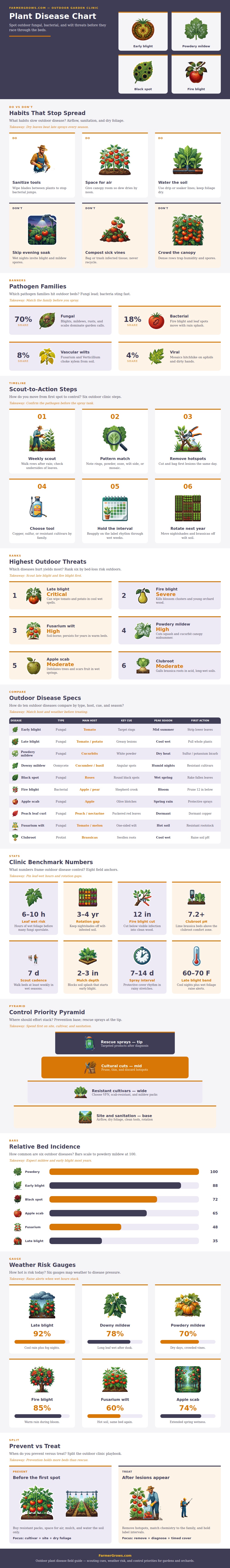 Plant Disease Chart