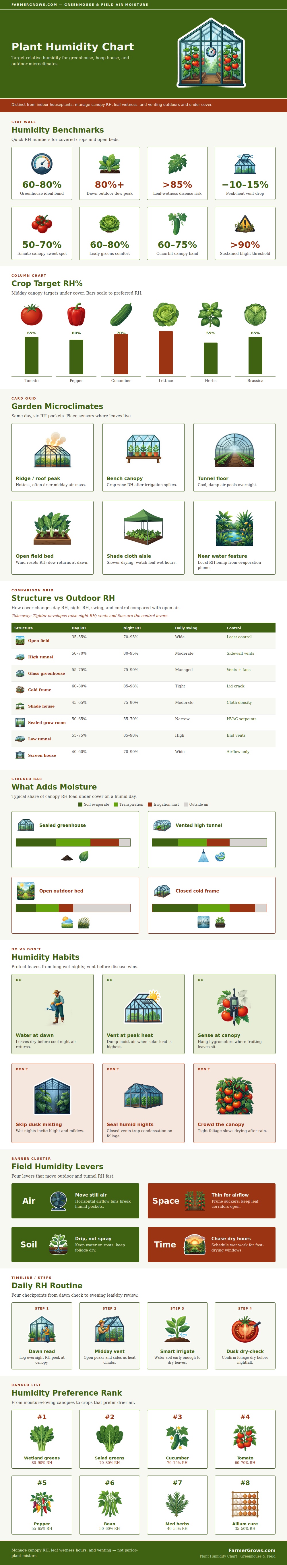 Plant Humidity Chart