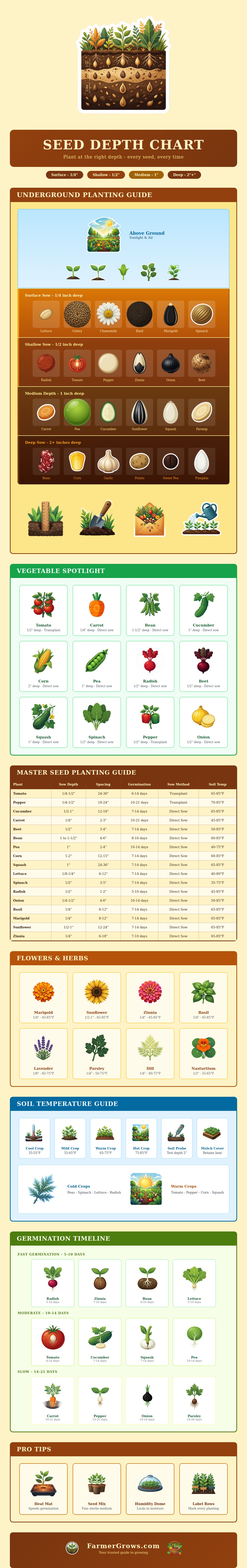 Seed Depth Chart