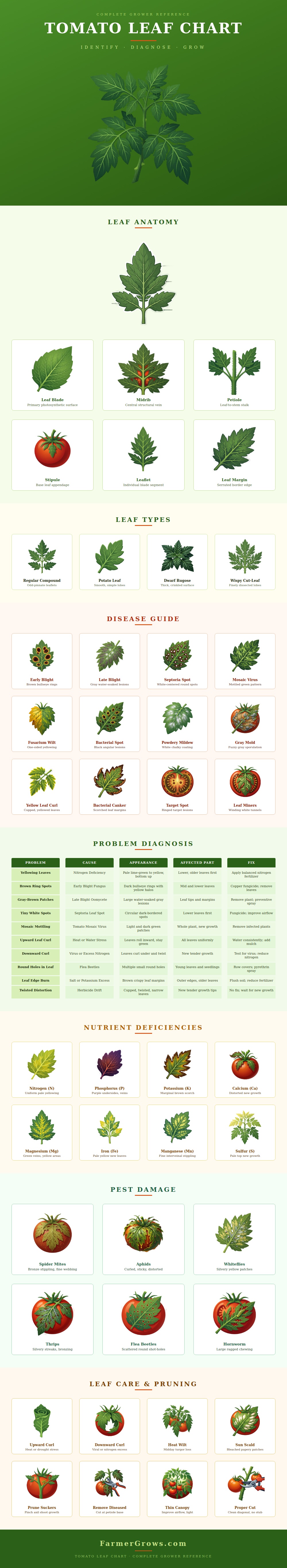 Tomato Leaf Chart