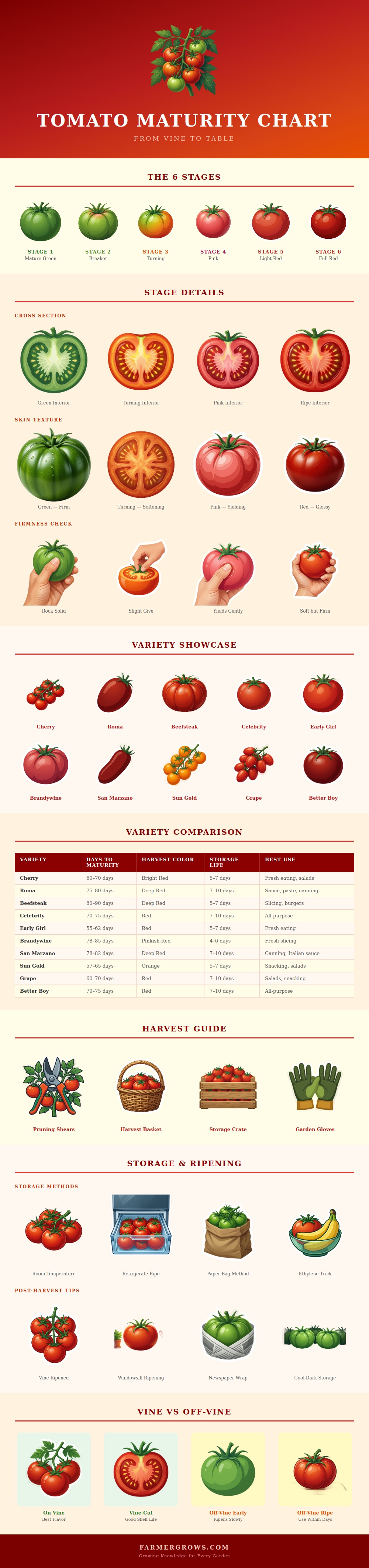 Tomato Maturity Chart